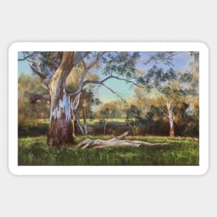 'Evening by the Creek' Sticker